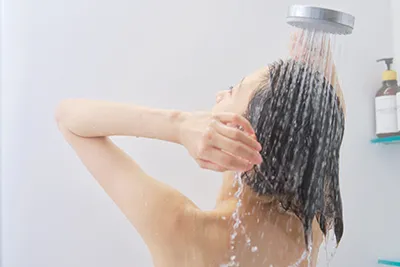 シャンプーで簡単オフ